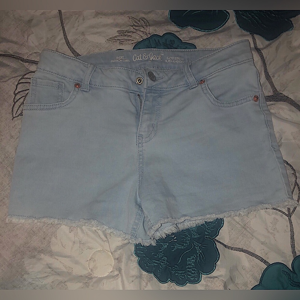 Blue shorts